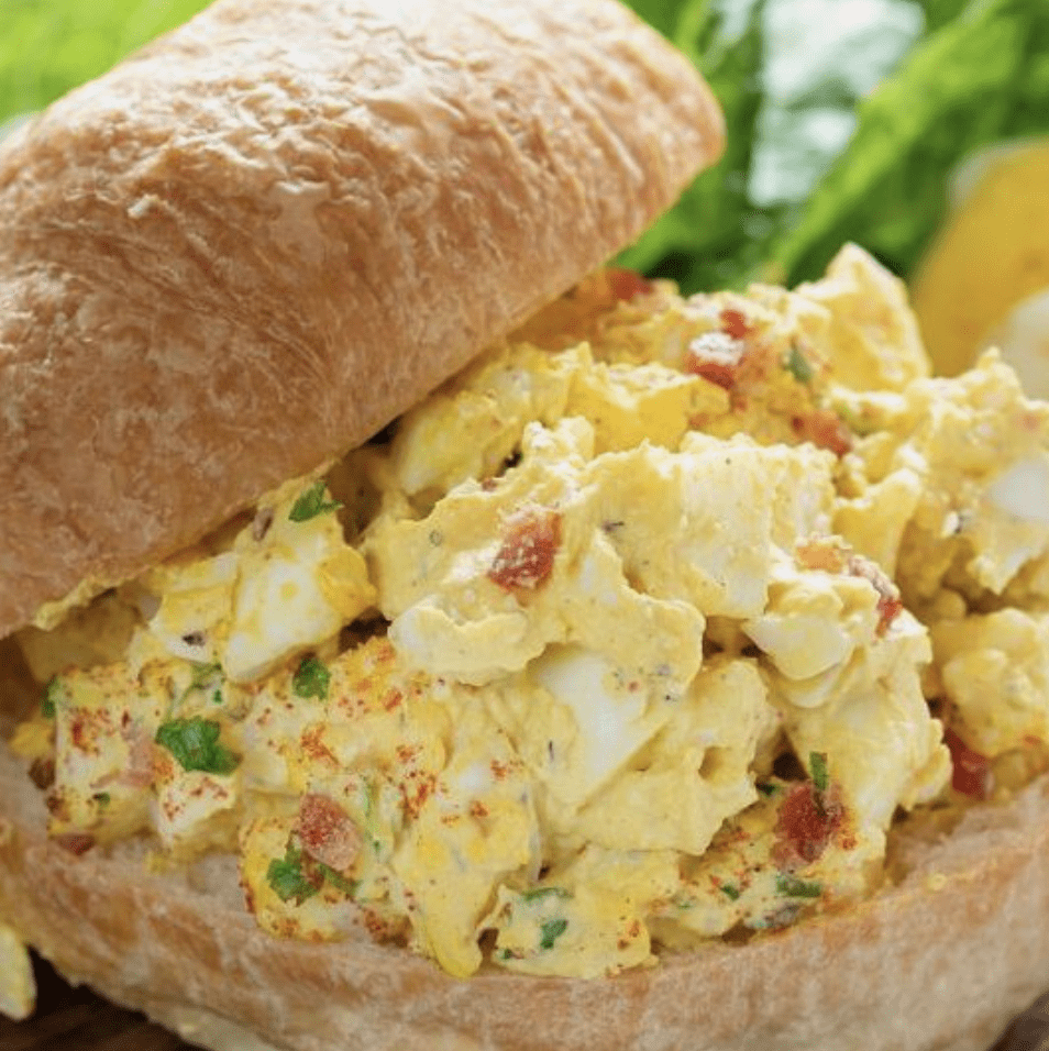20 Super Sandwich Recipes - Deluxe Egg Salad 