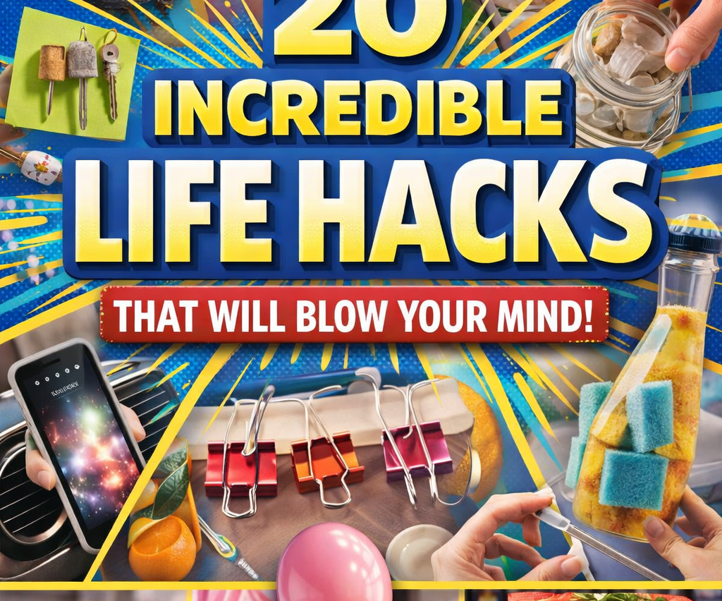 20 Incredible Life Hacks That Will Blow Your Mind!