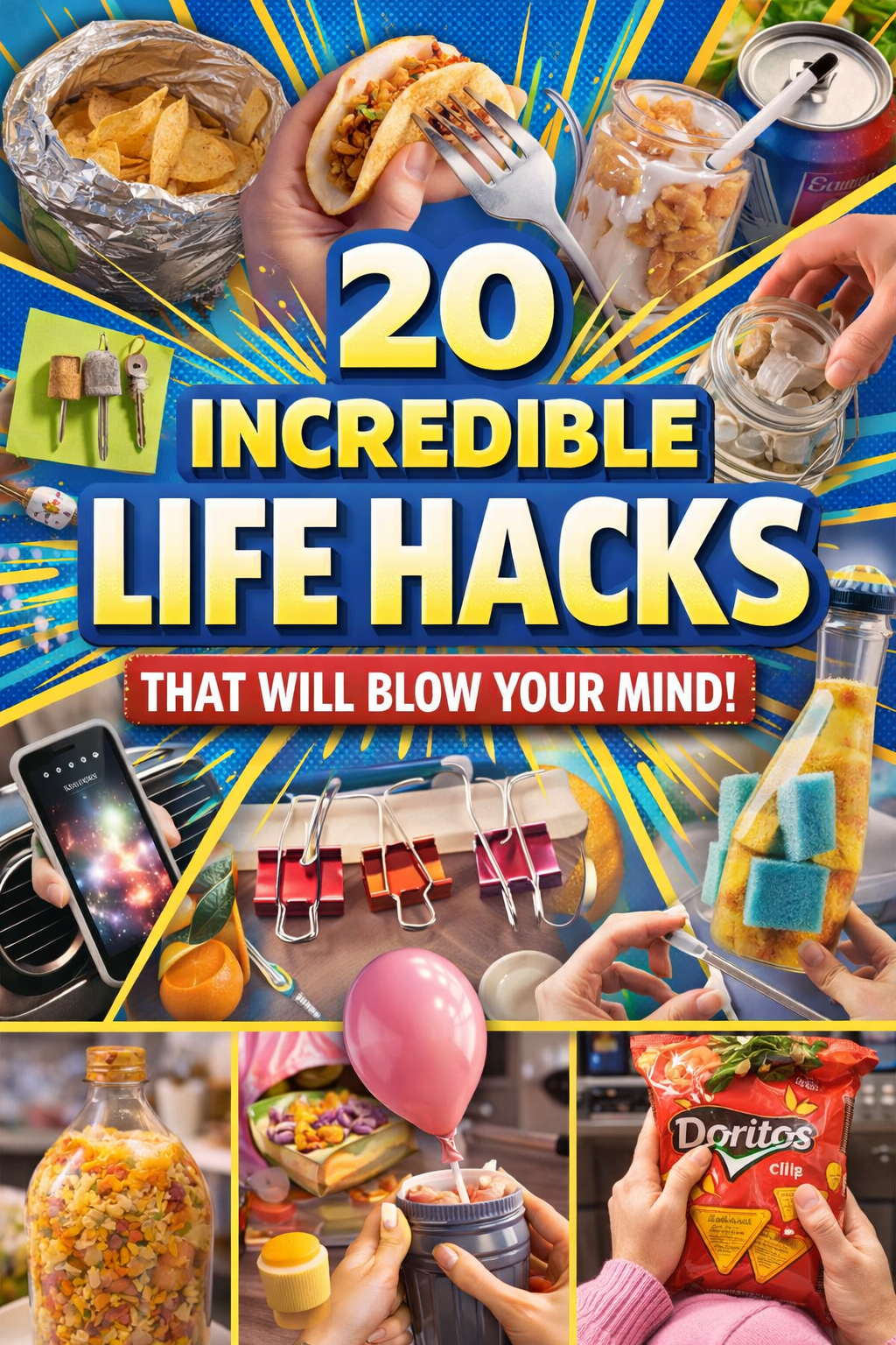 20 Incredible Life Hacks That Will Blow Your Mind!