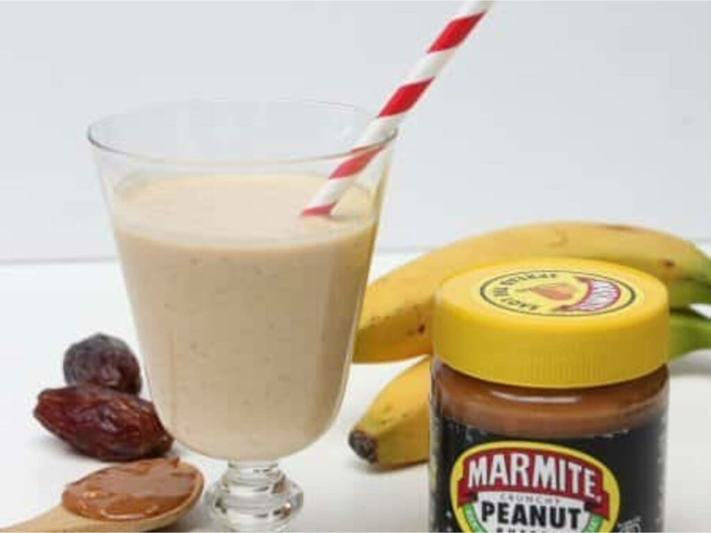Marmite & Peanut Butter, Banana Smoothie
