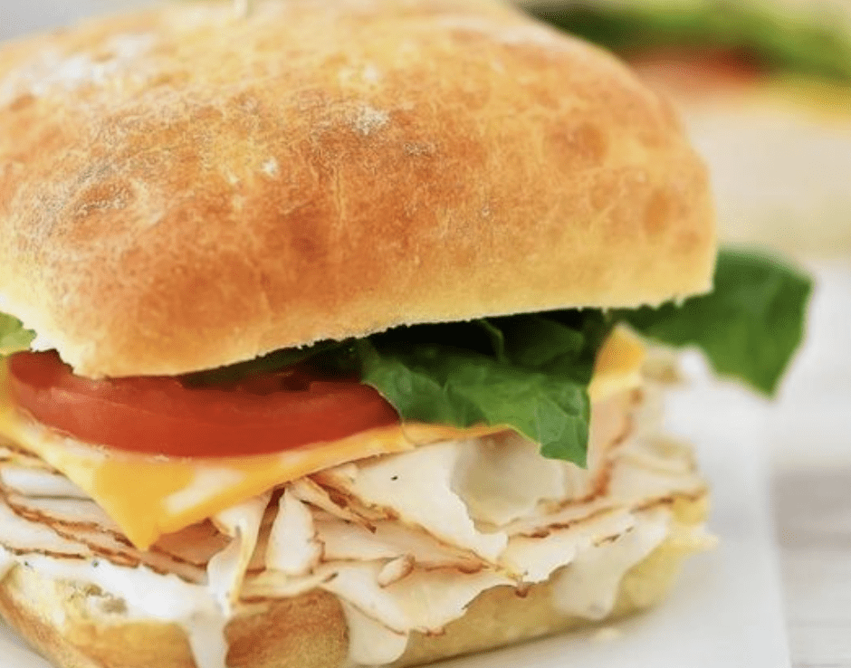 20 Super Sandwich Recipes - Chicken Caesar Sandwiches