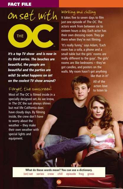 The OC was a cultural phenomenon and is still perfect.