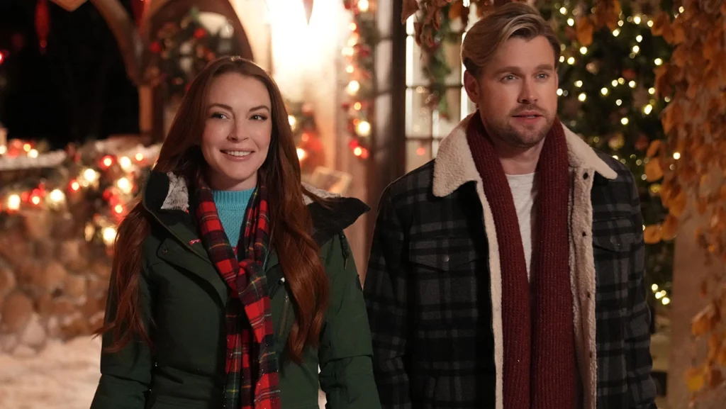 Review of Netflix's Christmas rom-com, "Falling for Christmas," featuring Lindsay Lohan