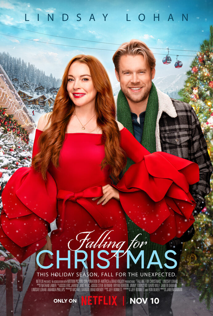 Review of Netflix's Christmas rom-com, "Falling for Christmas," featuring Lindsay Lohan