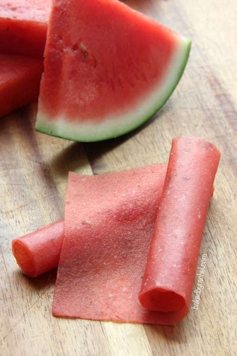 Home-Made Fruit Roll-Ups 