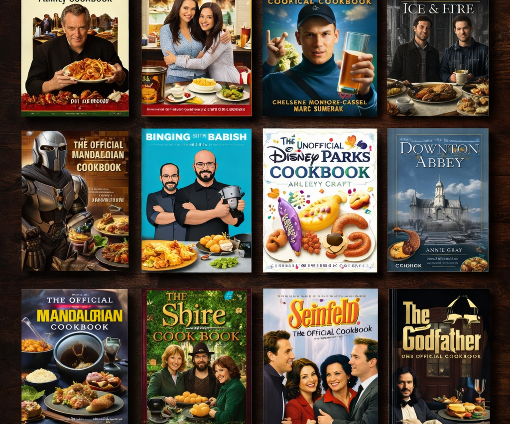 15 Best Cookbooks Based On Popular TV Series & Movies