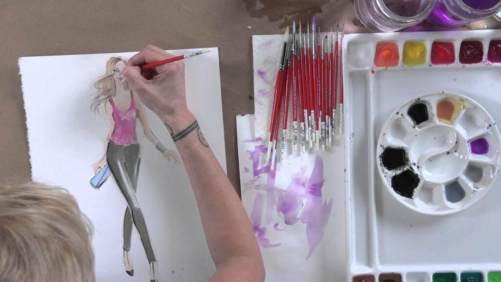 Fashion Illustrator Jennifer Lilya Paints Her Picture to Success