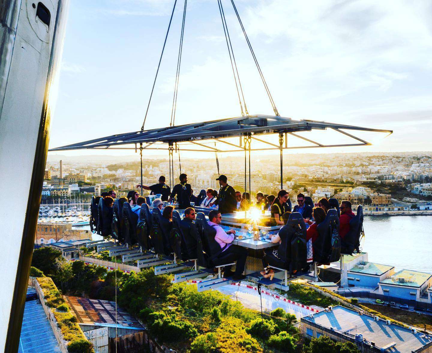 Dinner in the Sky, Malta: Elevating Dining to New Heights