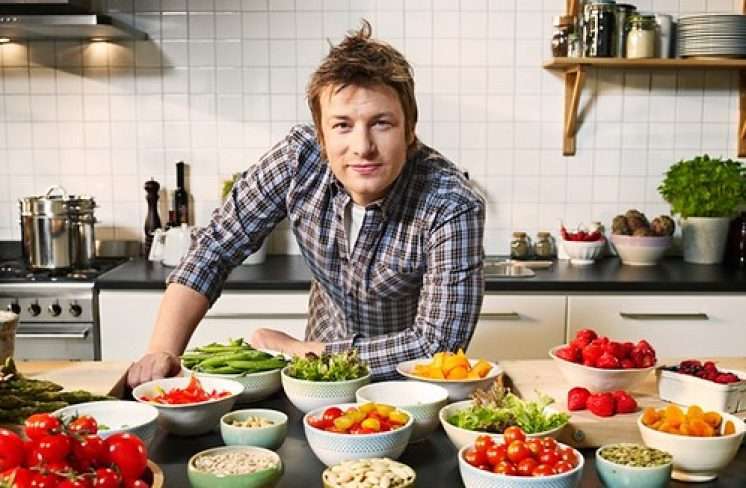 "Jamie Oliver" (4 million subscribers) 