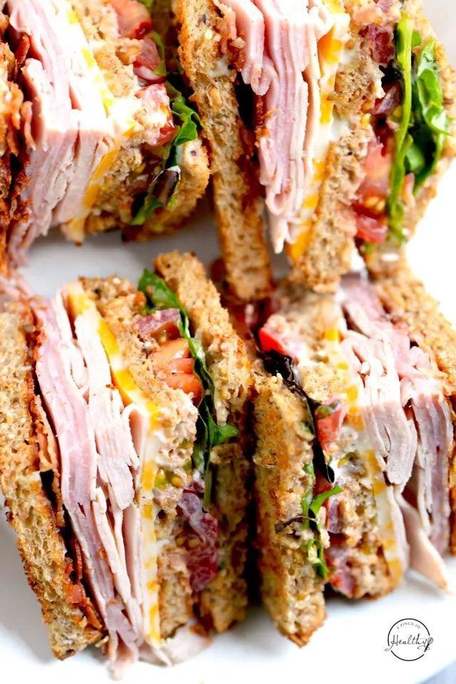 Club Sandwich (Turkey, Ham, Bacon)