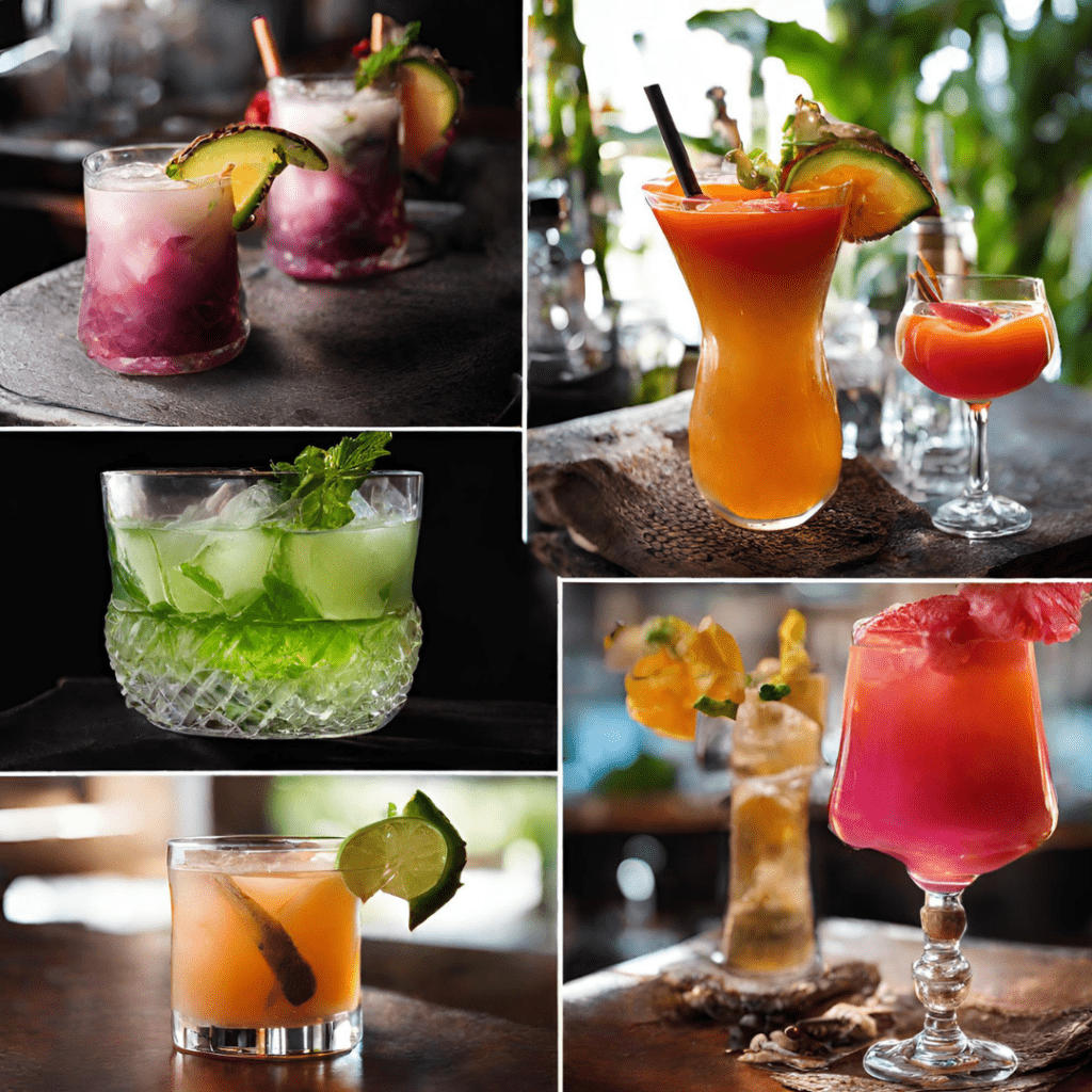 15 Exotic Cocktails from Unusual Places