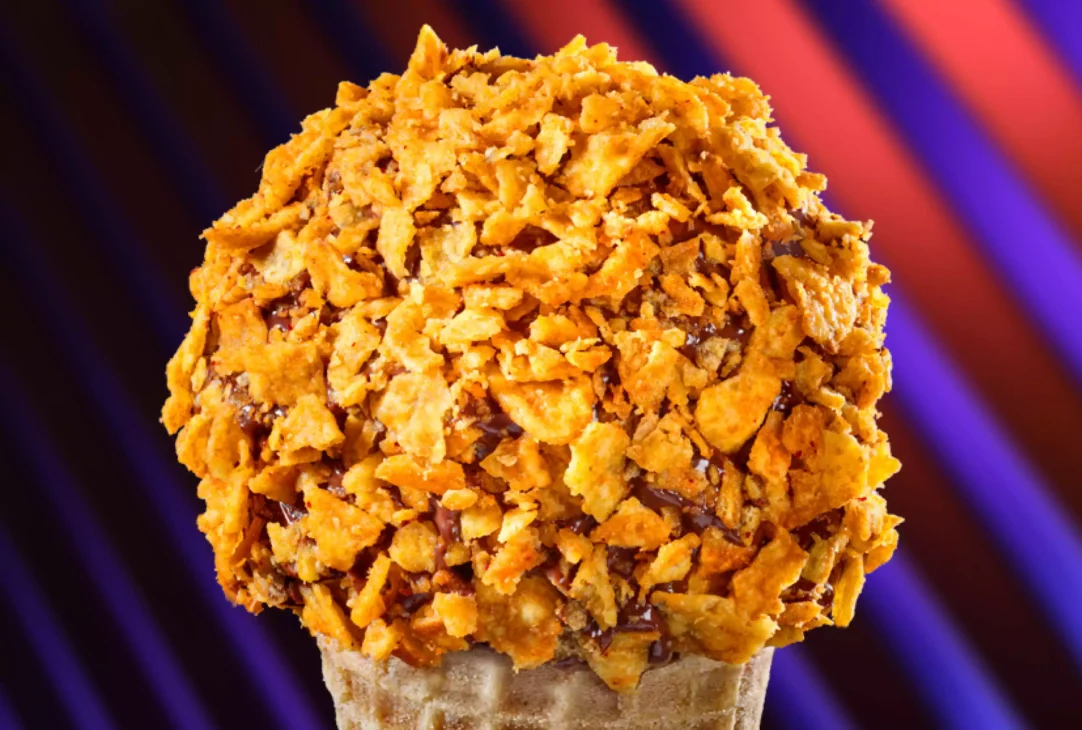 Doritos Nacho Cheese Crunchtastic Vanilla Cone