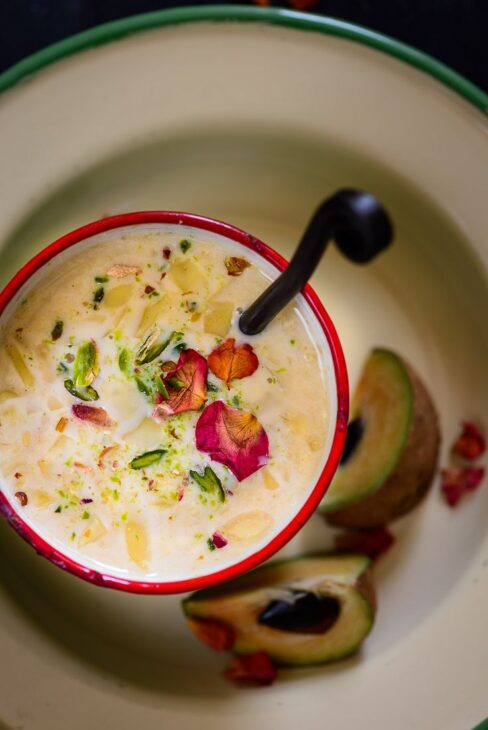 Avocado & coconut kheer