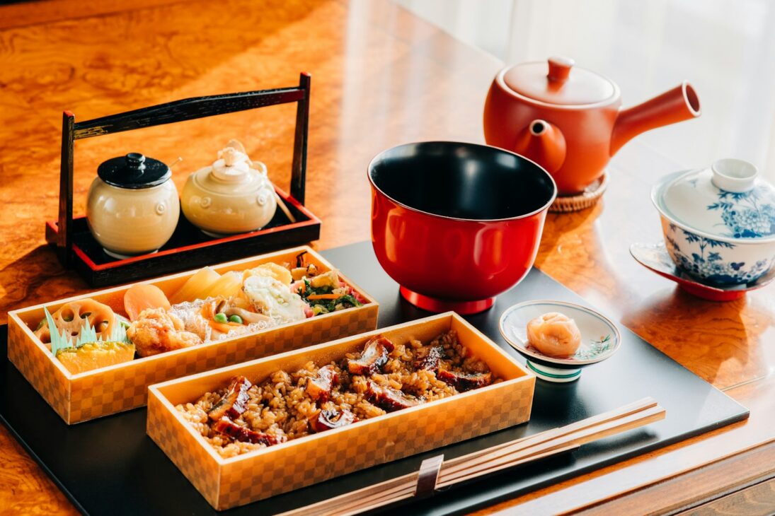 foods on table Bento