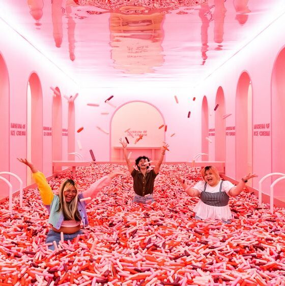 Inside the Museum of Ice Cream experience