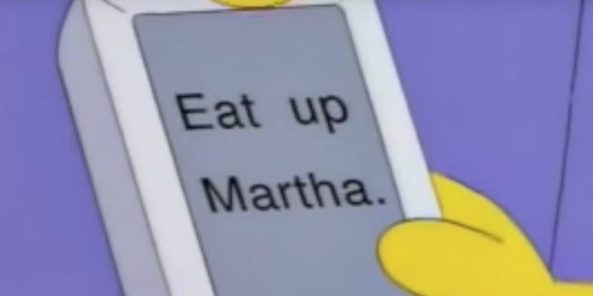 Eat Up Martha: The Autocorrect Debacle (1994)
