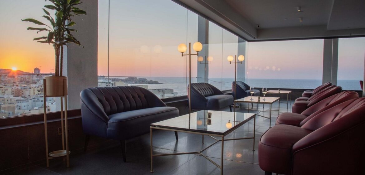 8.) BONUS - The Skyroom Cocktail Bar & Grill, Sliema