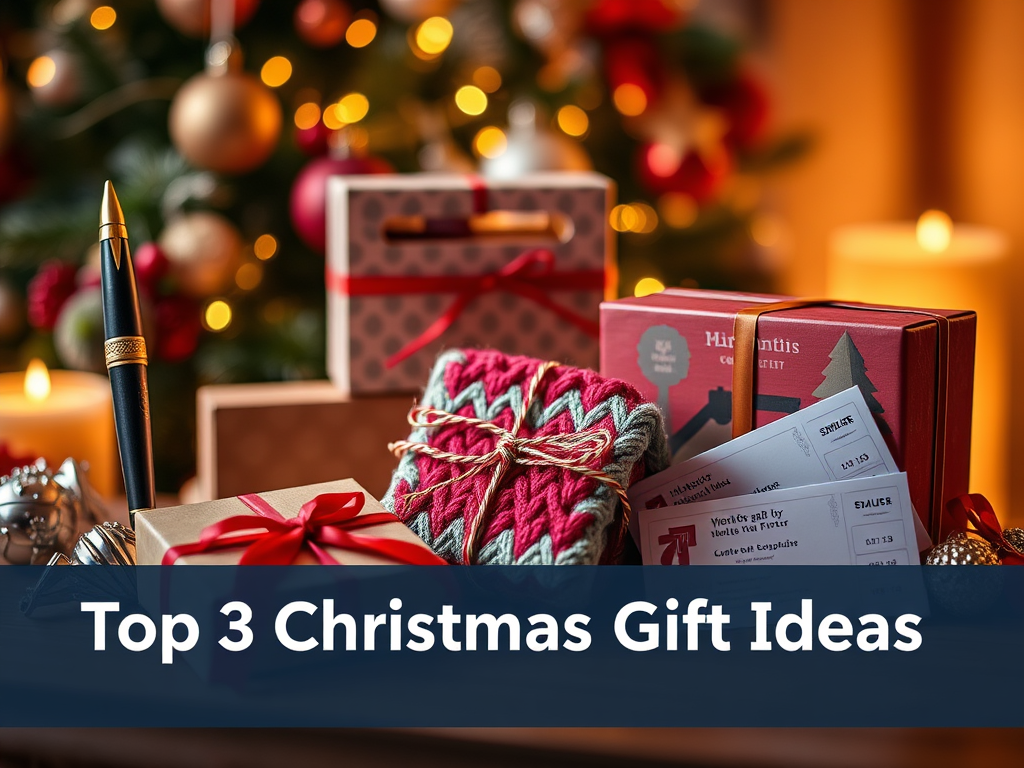 Top 3 Christmas Gift Ideas to Ask For