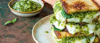  Pesto Grilled Cheese
