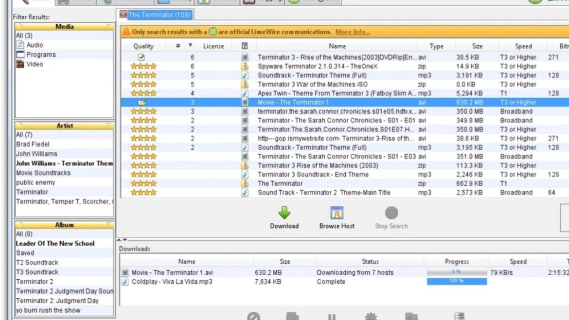 1. LimeWire: My First Taste of Chaos